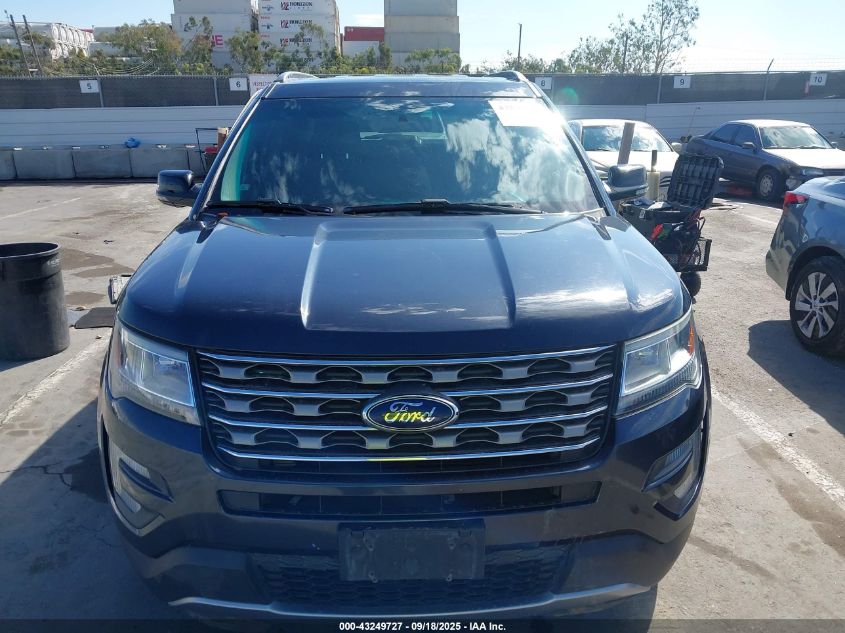 2017 Ford Explorer Xlt VIN: 1FM5K7DH5HGA88504 Lot: 43249727