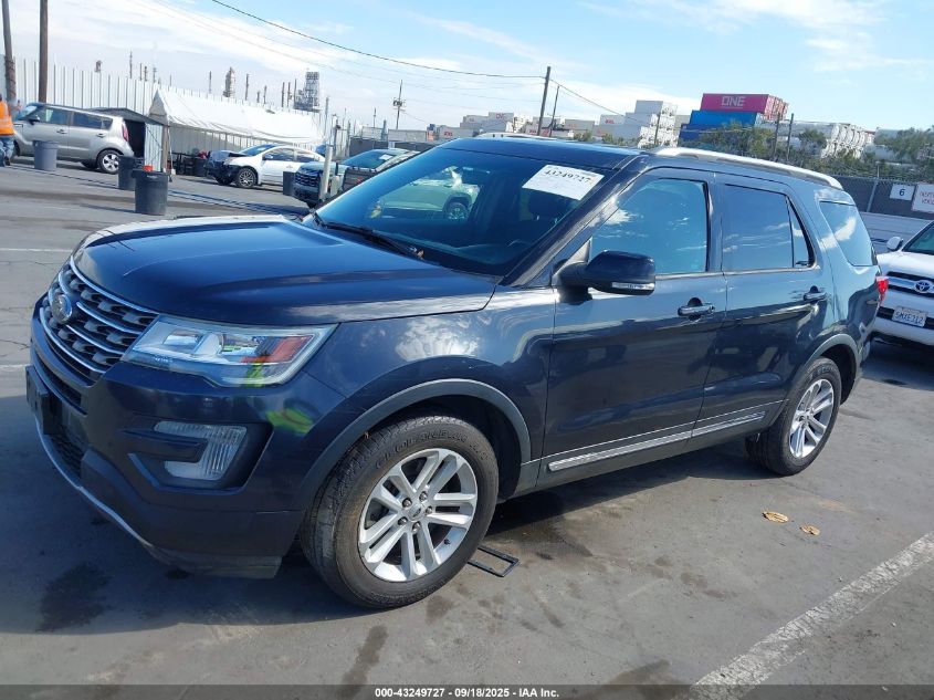 2017 Ford Explorer Xlt VIN: 1FM5K7DH5HGA88504 Lot: 43249727