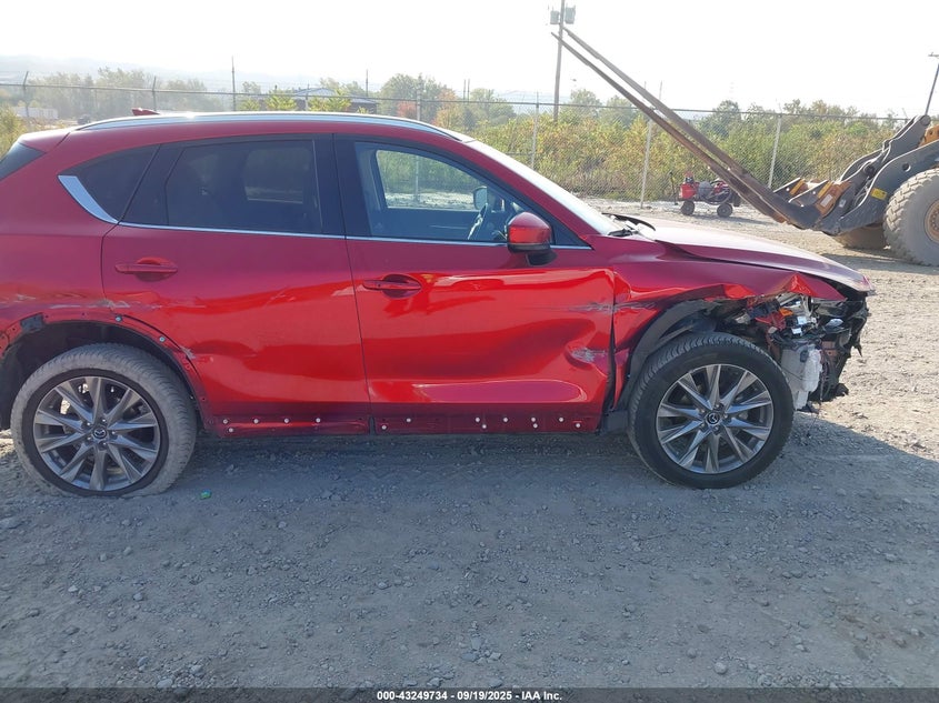 2021 Mazda Cx-5 Grand Touring VIN: JM3KFADM2M0303871 Lot: 43249734