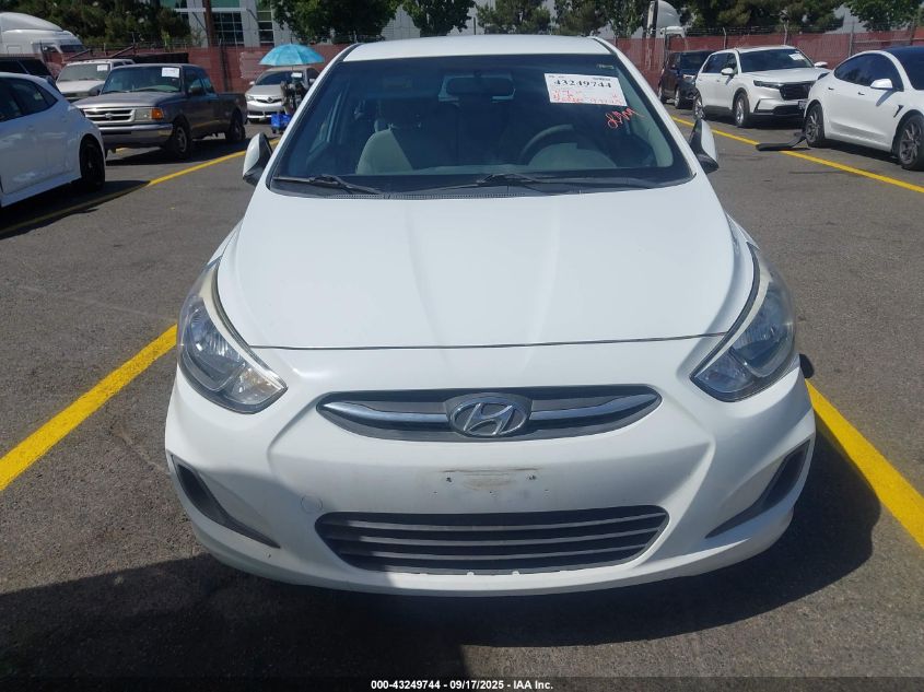 2016 Hyundai Accent Se VIN: KMHCT5AEXGU242482 Lot: 43249744