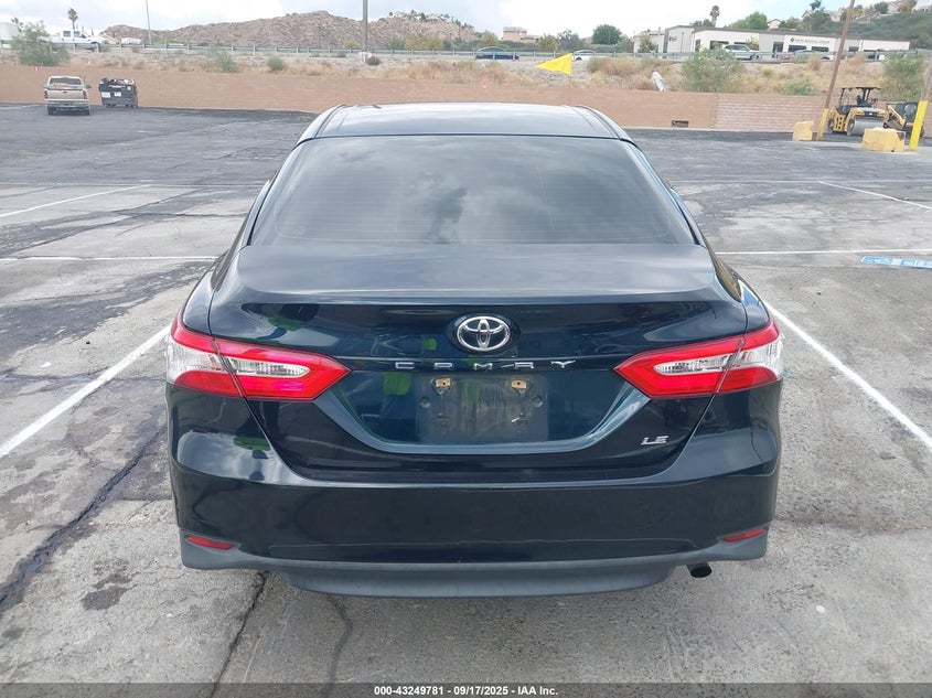 2018 TOYOTA CAMRY LE JTNB11HKXJ3029440