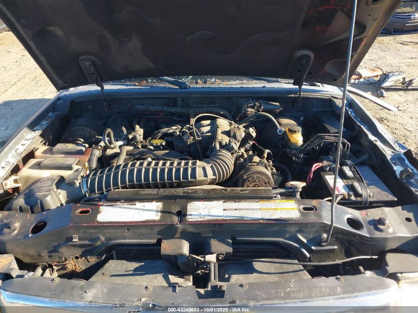 2000 Ford Ranger Xlt VIN: 1FTYR11X9YTA81844 Lot: 43249803