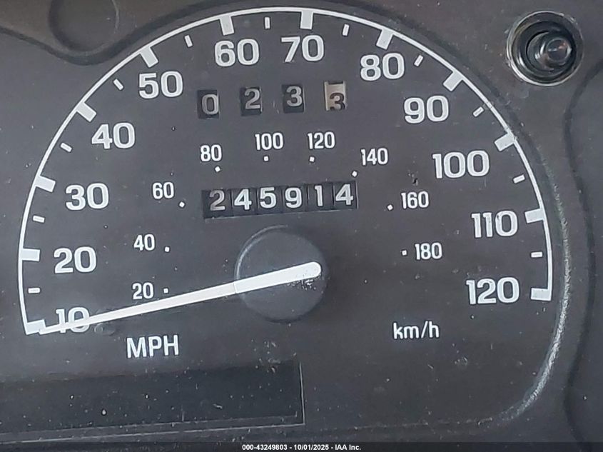 2000 Ford Ranger Xlt VIN: 1FTYR11X9YTA81844 Lot: 43249803