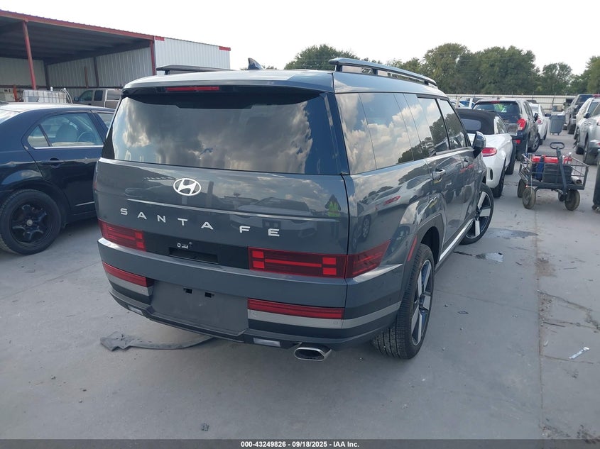 Vin: 5nmp44gl2sh141620, lot: 43744368, hyundai santa fe limited 20254