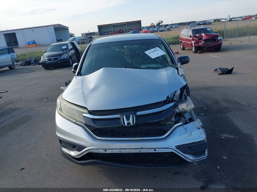 2015 Honda Cr-V Lx VIN: 3CZRM3H32FG701813 Lot: 43249832