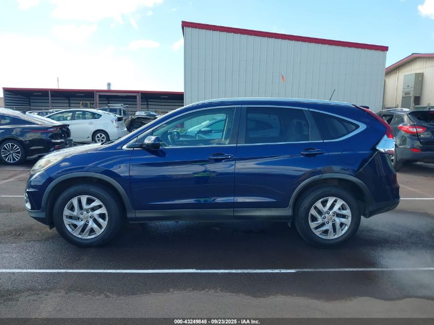 2015 Honda Cr-V Ex-L VIN: 2HKRM3H78FH512759 Lot: 43249848