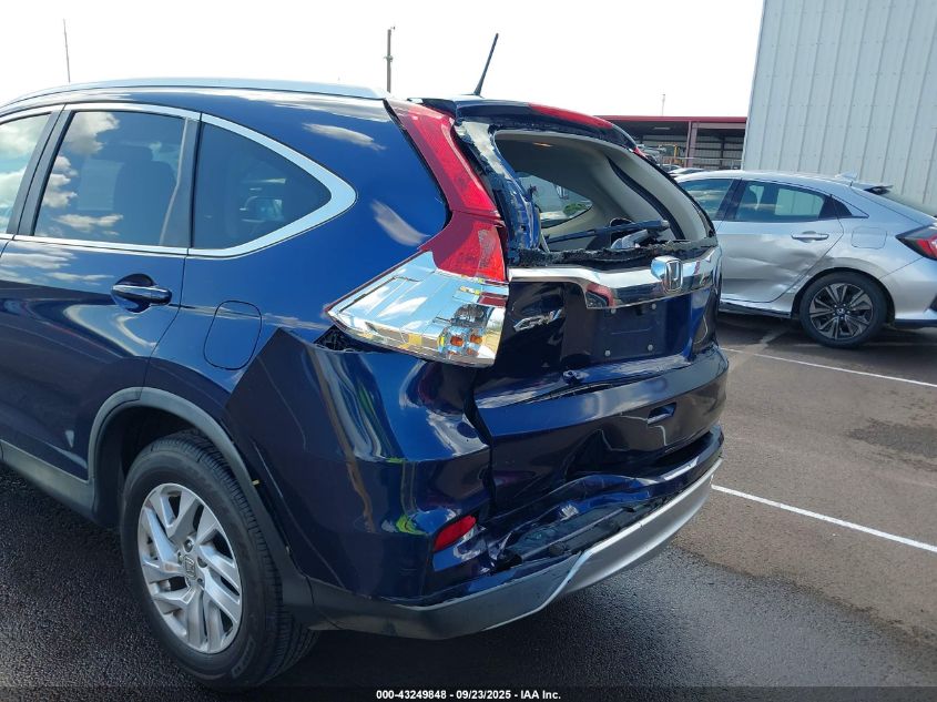 2015 Honda Cr-V Ex-L VIN: 2HKRM3H78FH512759 Lot: 43249848