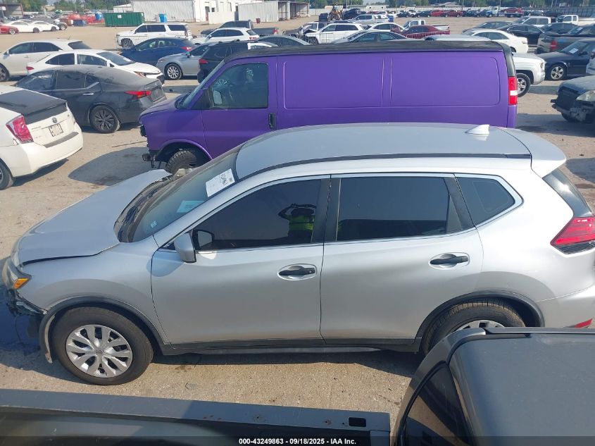 2017 Nissan Rogue S VIN: KNMAT2MT7HP568180 Lot: 43249863