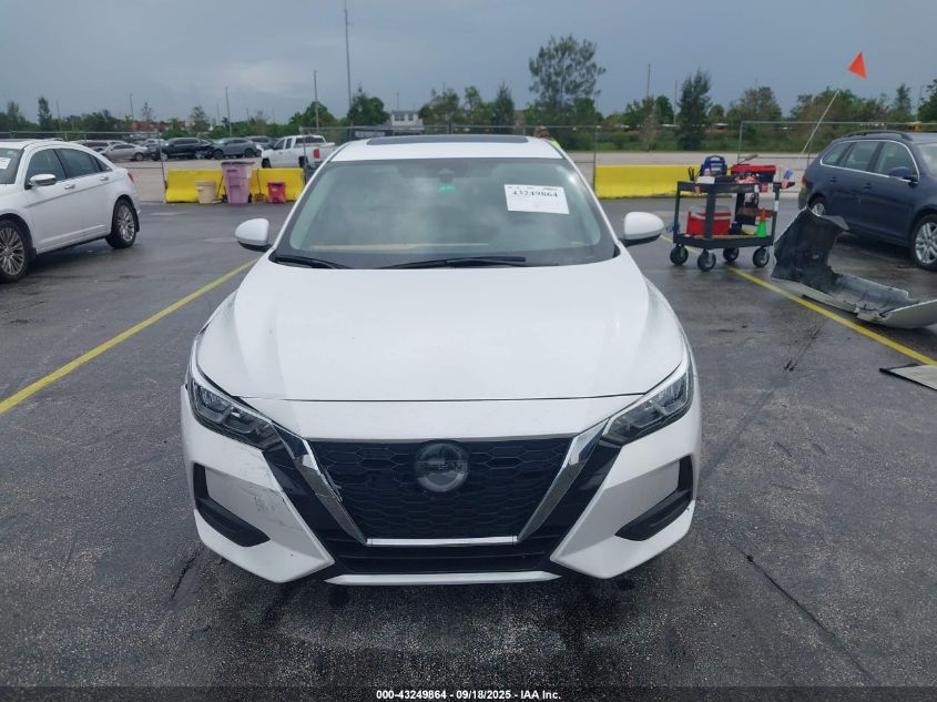 2022 Nissan Sentra Sv Xtronic Cvt VIN: 3N1AB8CV0NY278336 Lot: 43249864