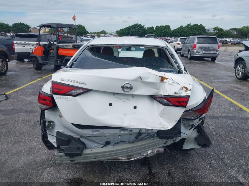 2022 Nissan Sentra Sv Xtronic Cvt VIN: 3N1AB8CV0NY278336 Lot: 43249864