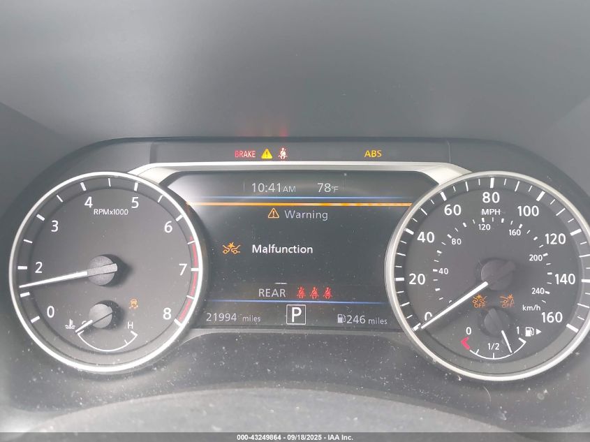 2022 Nissan Sentra Sv Xtronic Cvt VIN: 3N1AB8CV0NY278336 Lot: 43249864