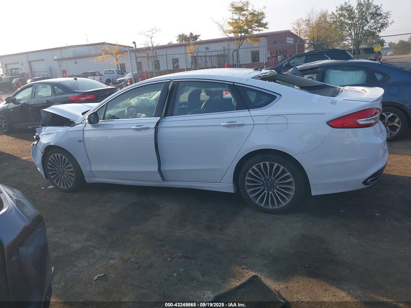 2018 Ford Fusion Titanium VIN: 3FA6P0D98JR226261 Lot: 43249865
