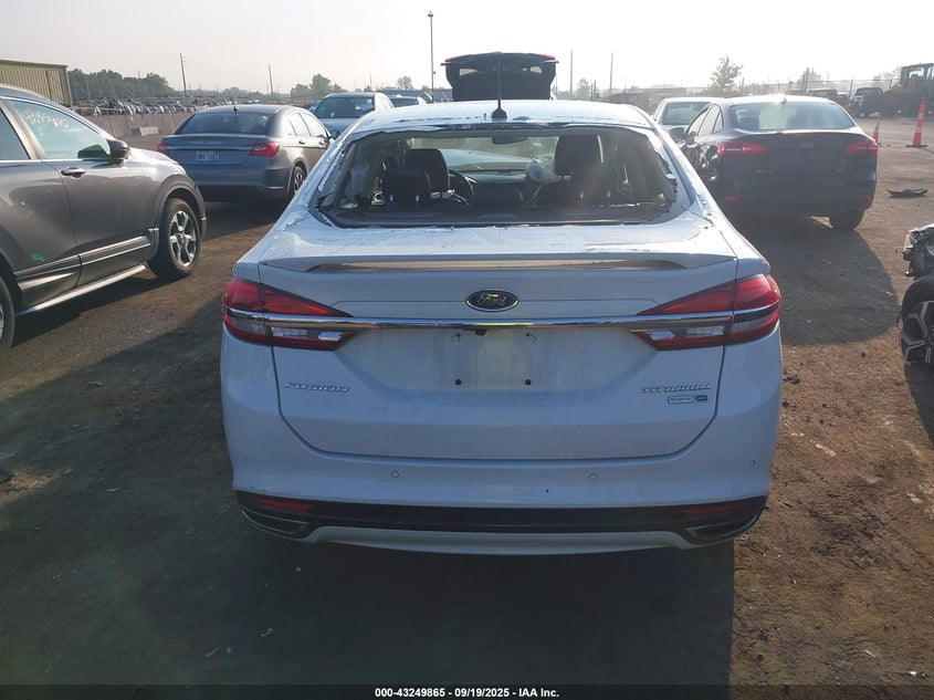 2018 Ford Fusion Titanium VIN: 3FA6P0D98JR226261 Lot: 43249865
