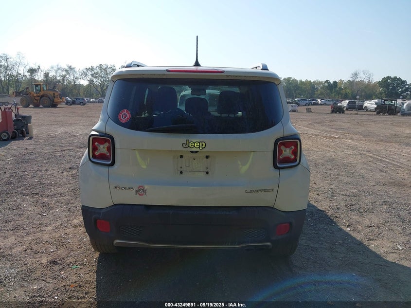 2015 JEEP RENEGADE LIMITED - ZACCJBDT1FPC08143