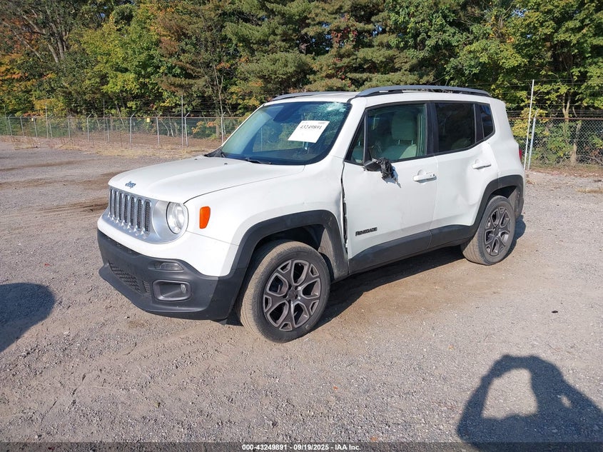 2015 JEEP RENEGADE LIMITED - ZACCJBDT1FPC08143
