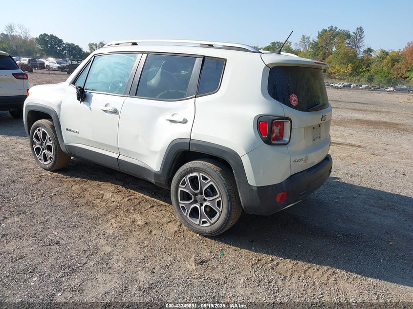 2015 JEEP RENEGADE LIMITED - ZACCJBDT1FPC08143