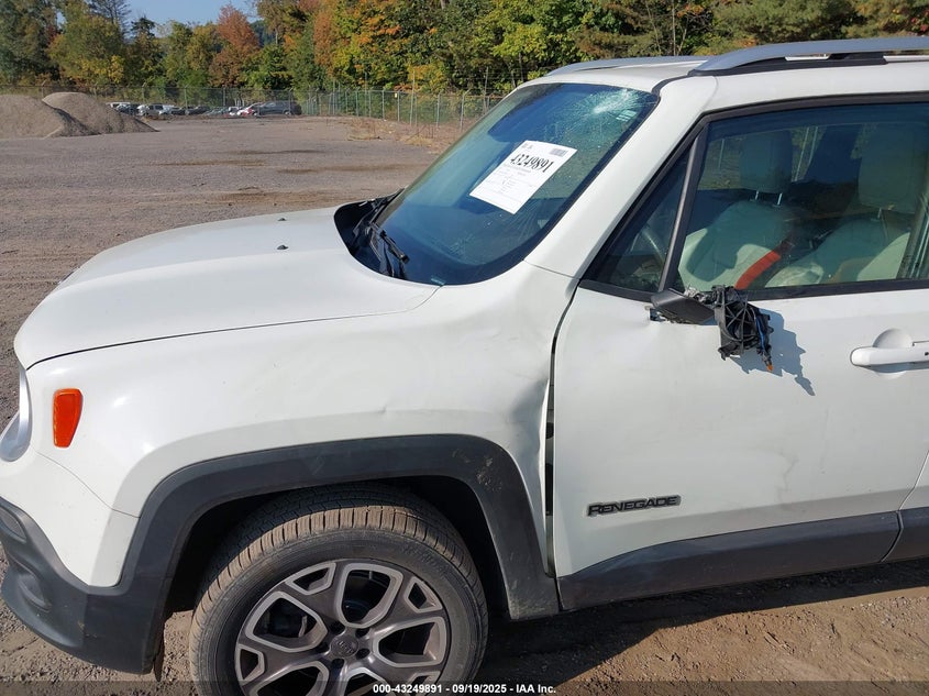 2015 JEEP RENEGADE LIMITED - ZACCJBDT1FPC08143
