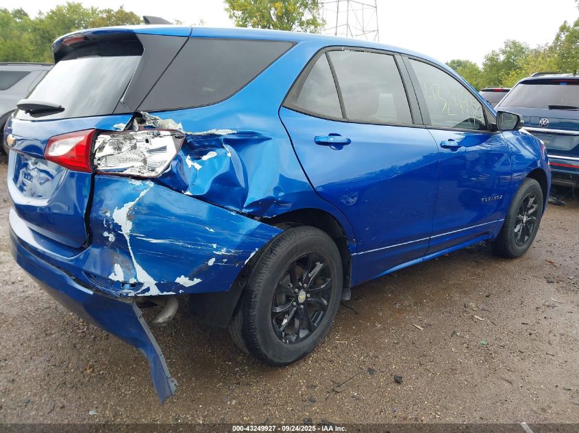 2019 Chevrolet Equinox Ls VIN: 3GNAXHEV4KS527903 Lot: 43249927