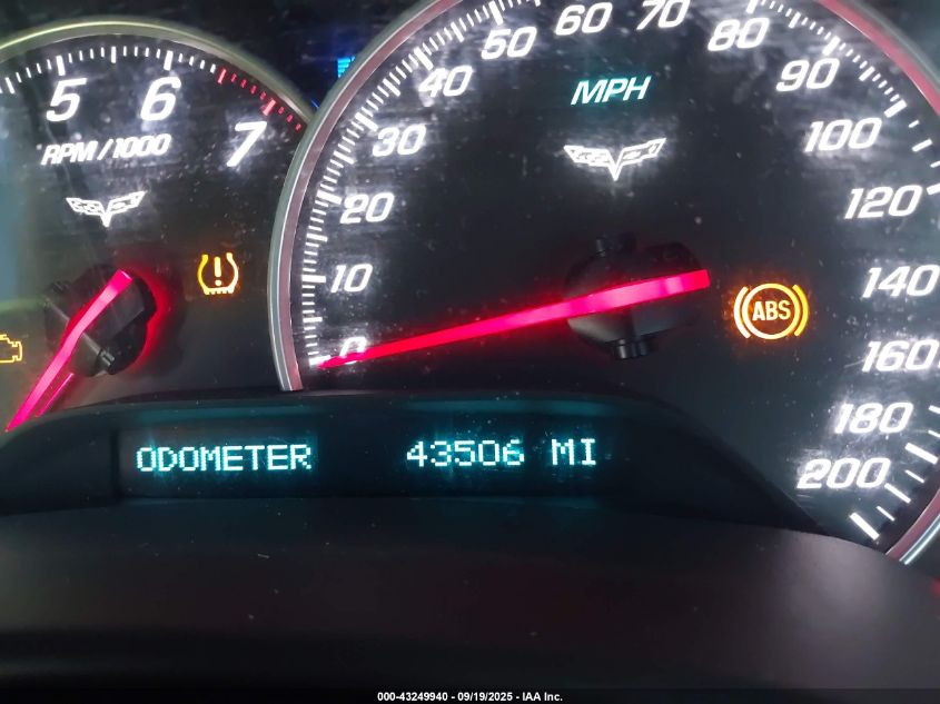 2009 Chevrolet Corvette VIN: 1G1YY25W395114099 Lot: 43249940