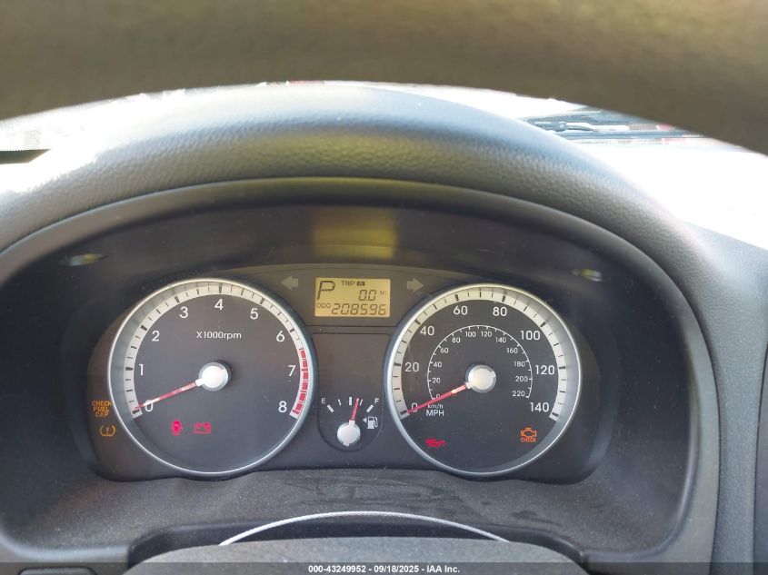 2009 Hyundai Accent Gls VIN: KMHCN46C29U378345 Lot: 43249952