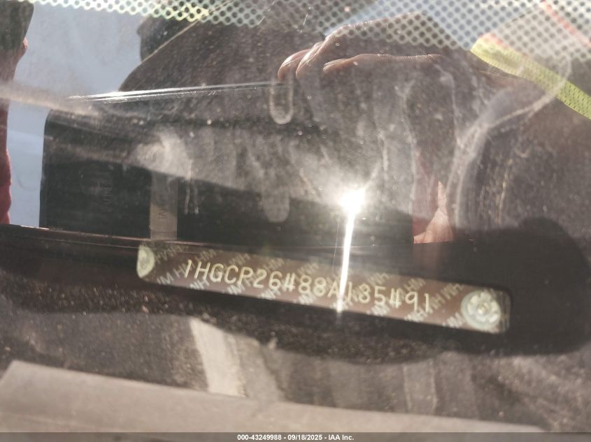 2008 Honda Accord 2.4 Lx-P VIN: 1HGCP26488A135491 Lot: 43903744