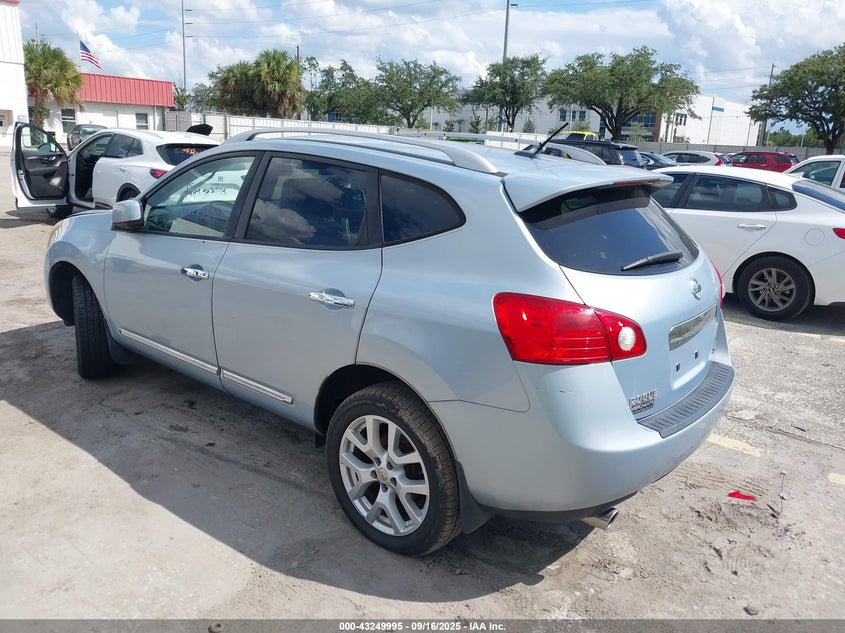 2013 Nissan Rogue Sv W/Sl Pkg blue  gas JN8AS5MV8DW101859 photo #4