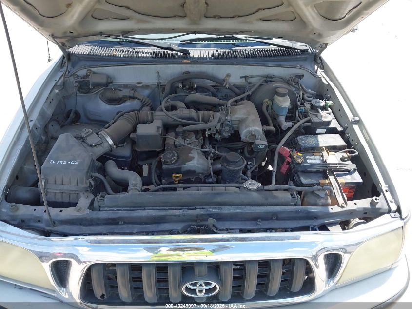 2001 Toyota Tacoma VIN: 5TENL42N61Z846972 Lot: 43249997