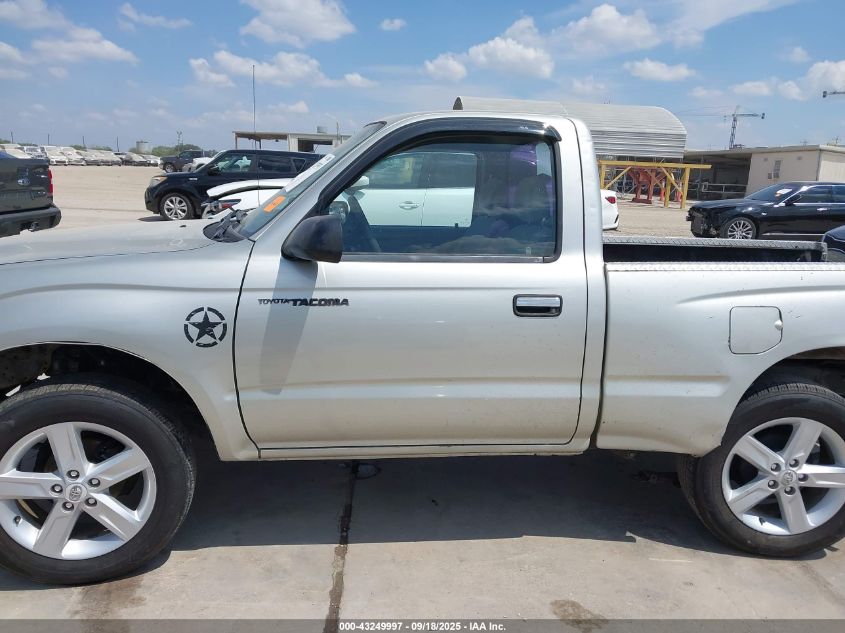 2001 Toyota Tacoma VIN: 5TENL42N61Z846972 Lot: 43249997