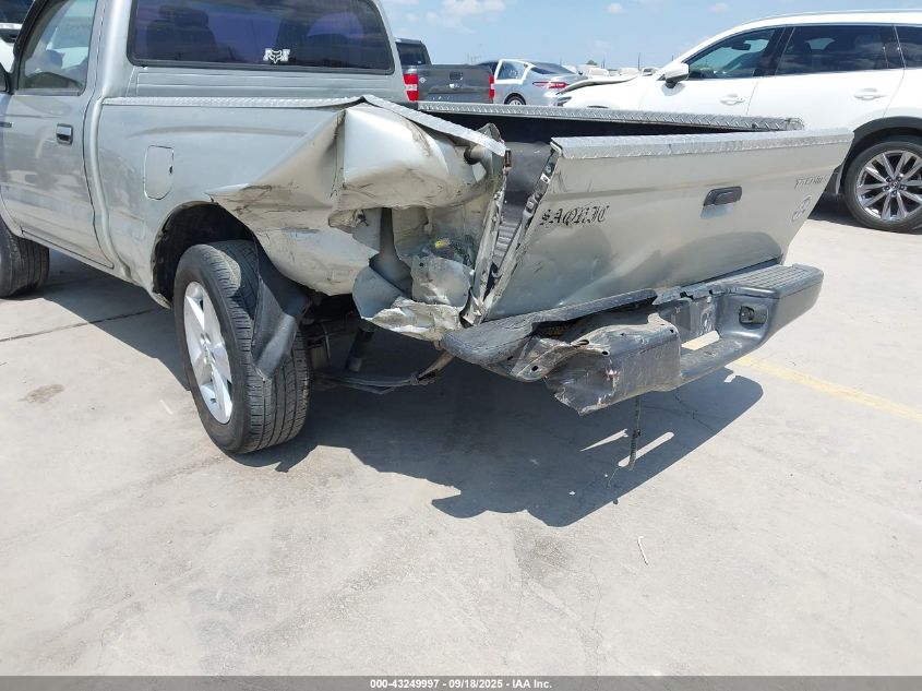 2001 Toyota Tacoma VIN: 5TENL42N61Z846972 Lot: 43249997