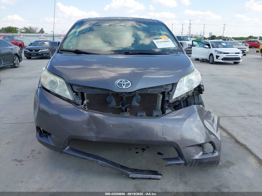 2012 Toyota Sienna Le V6 8 Passenger VIN: 5TDKK3DC2CS180463 Lot: 43250009