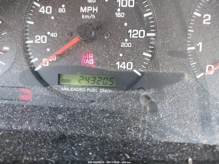 1998 Nissan Maxima Gle/Gxe/Se VIN: JN1CA21D2WT532481 Lot: 43250015