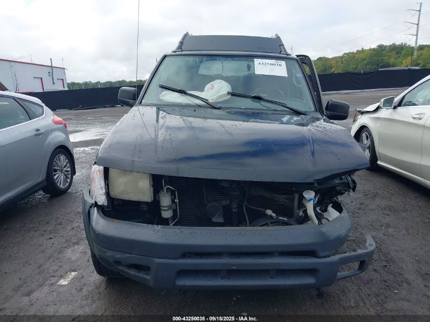 2000 Nissan Xterra Se/Xe VIN: 5N1ED28T0YC580814 Lot: 43250038