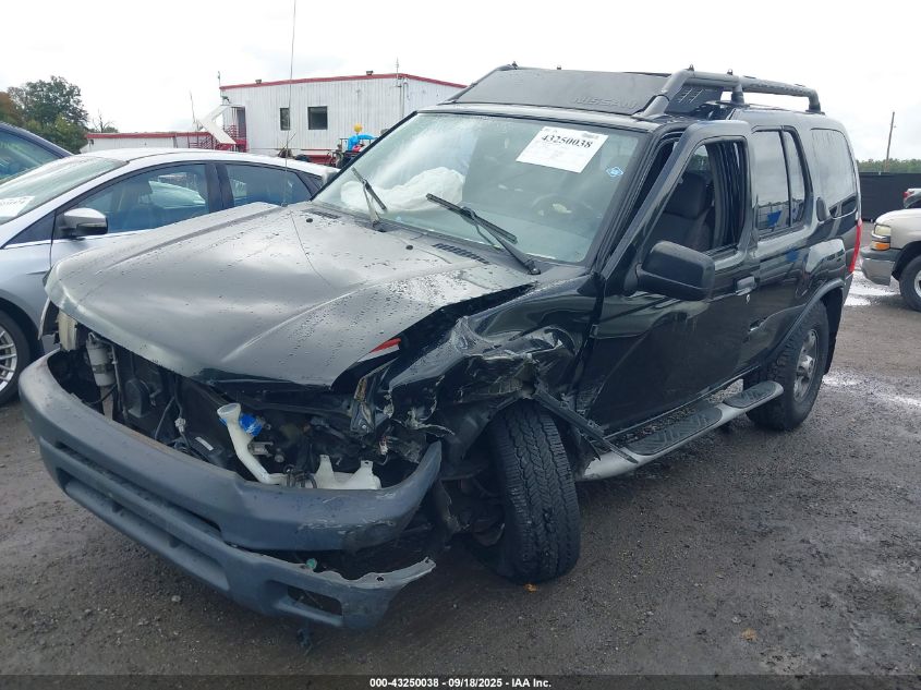 2000 Nissan Xterra Se/Xe VIN: 5N1ED28T0YC580814 Lot: 43250038