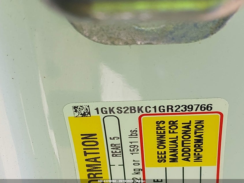 2016 GMC YUKON SLT - 1GKS2BKC1GR239766