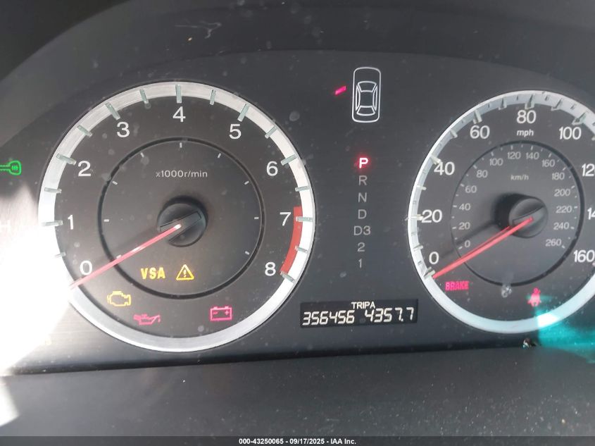 2009 Honda Accord 3.5 Ex-L VIN: 1HGCS22869A008683 Lot: 43250065