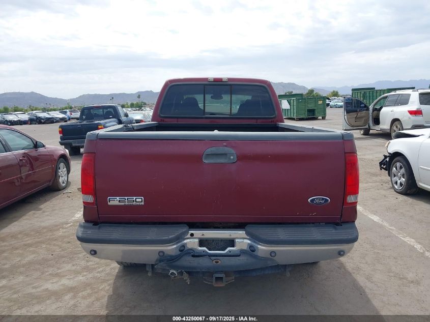 2005 Ford F-250 Lariat/Xl/Xlt VIN: 1FTSW21P15EA88503 Lot: 43250067