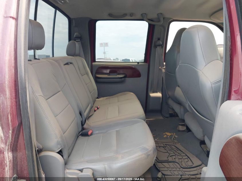 2005 Ford F-250 Lariat/Xl/Xlt VIN: 1FTSW21P15EA88503 Lot: 43250067