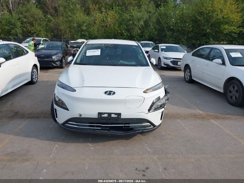2023 Hyundai Kona Electric Se VIN: KM8K23AG8PU180567 Lot: 43250075