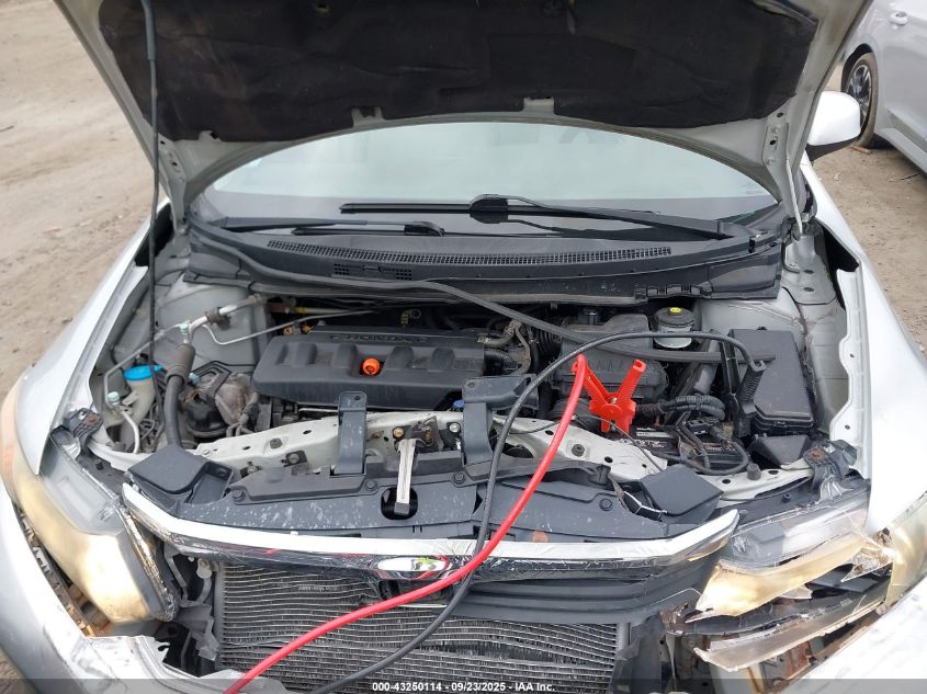 2012 Honda Civic Lx VIN: 2HGFB2F59CH333284 Lot: 43250114