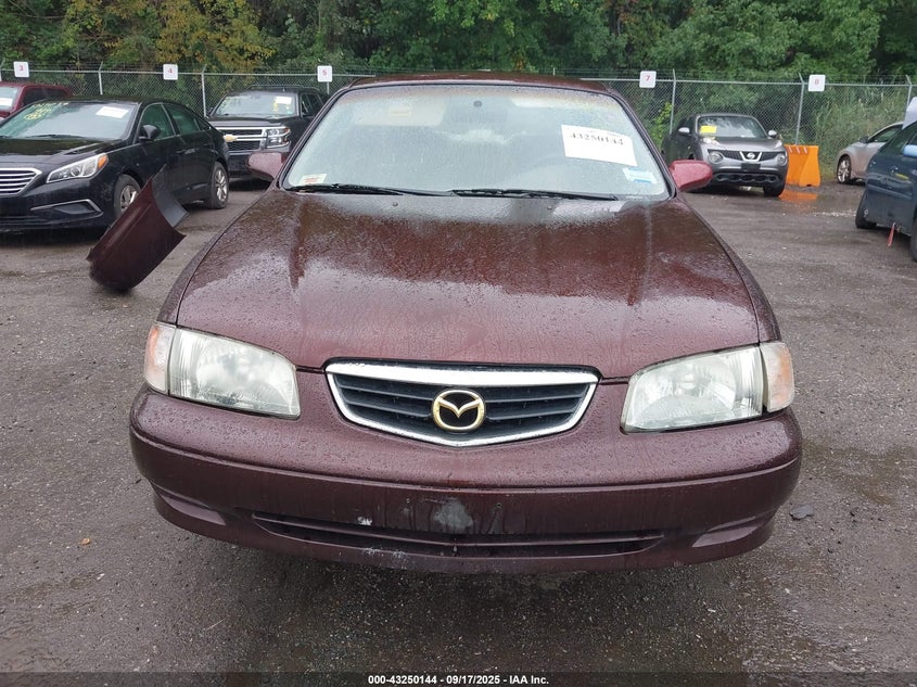 2002 Mazda 626 Lx VIN: 1YVGF22C025307135 Lot: 43250144