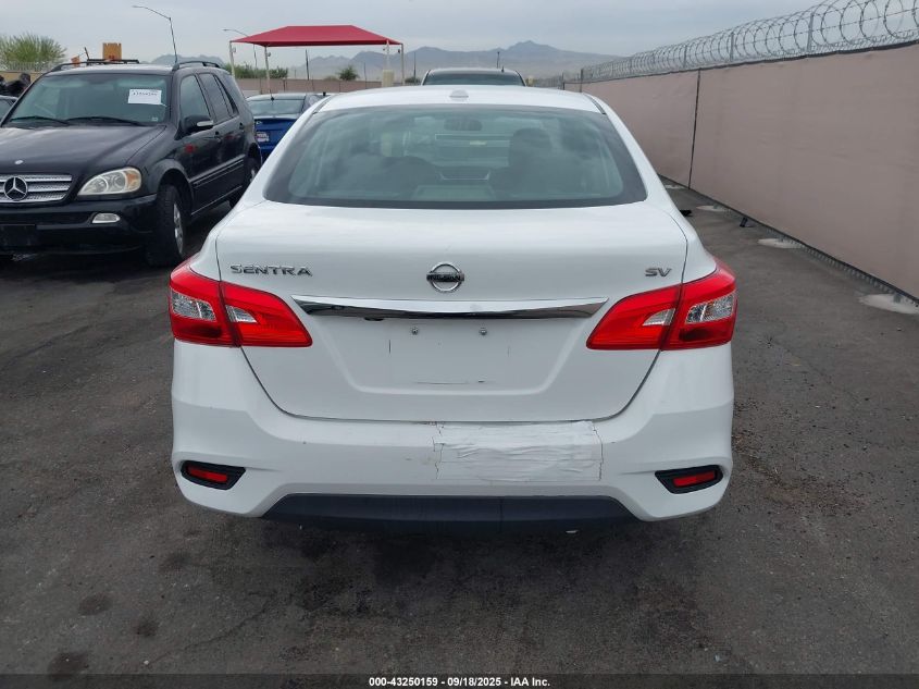 2018 Nissan Sentra Sv VIN: 3N1AB7AP5JL655491 Lot: 43250159