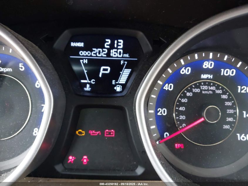 2013 Hyundai Elantra Gls VIN: KMHDH4AE1DU746866 Lot: 43250162