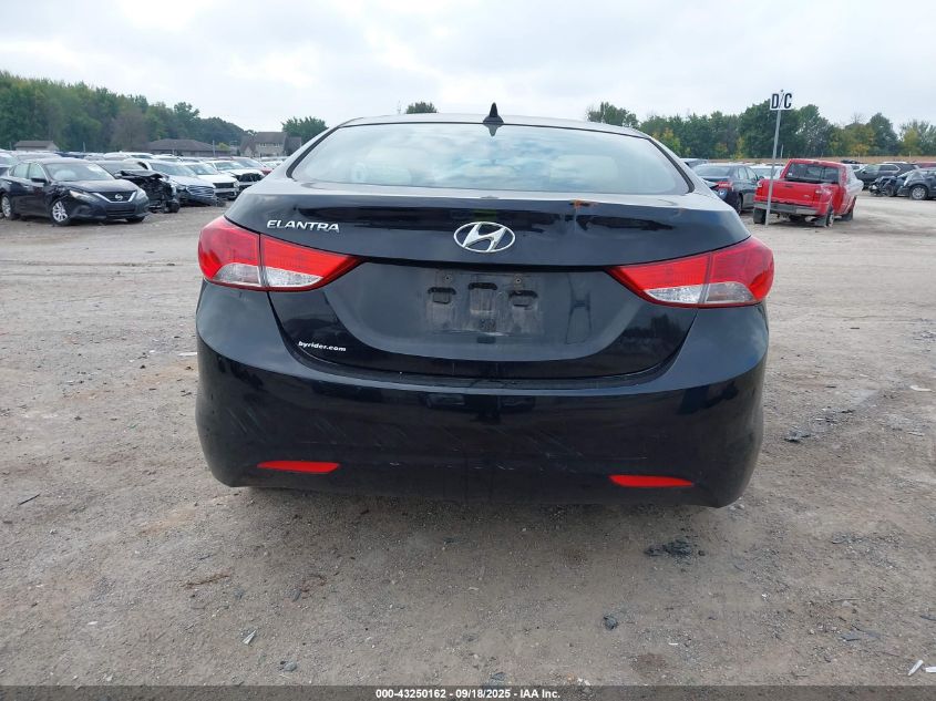 2013 Hyundai Elantra Gls VIN: KMHDH4AE1DU746866 Lot: 43250162