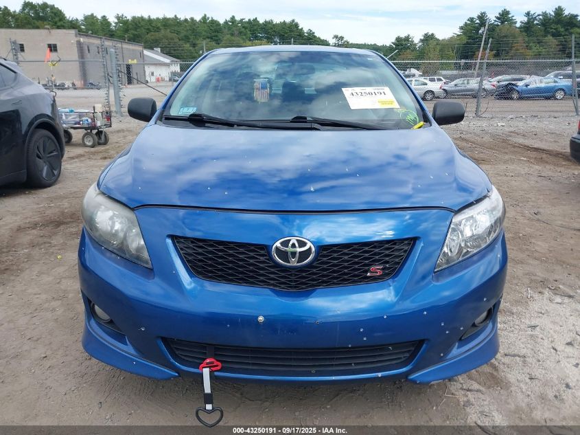 2010 Toyota Corolla S VIN: 2T1BU4EE1AC375654 Lot: 43250191