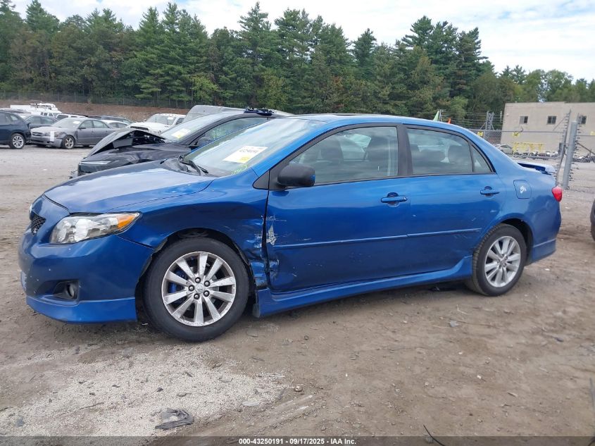 2010 Toyota Corolla S VIN: 2T1BU4EE1AC375654 Lot: 43250191