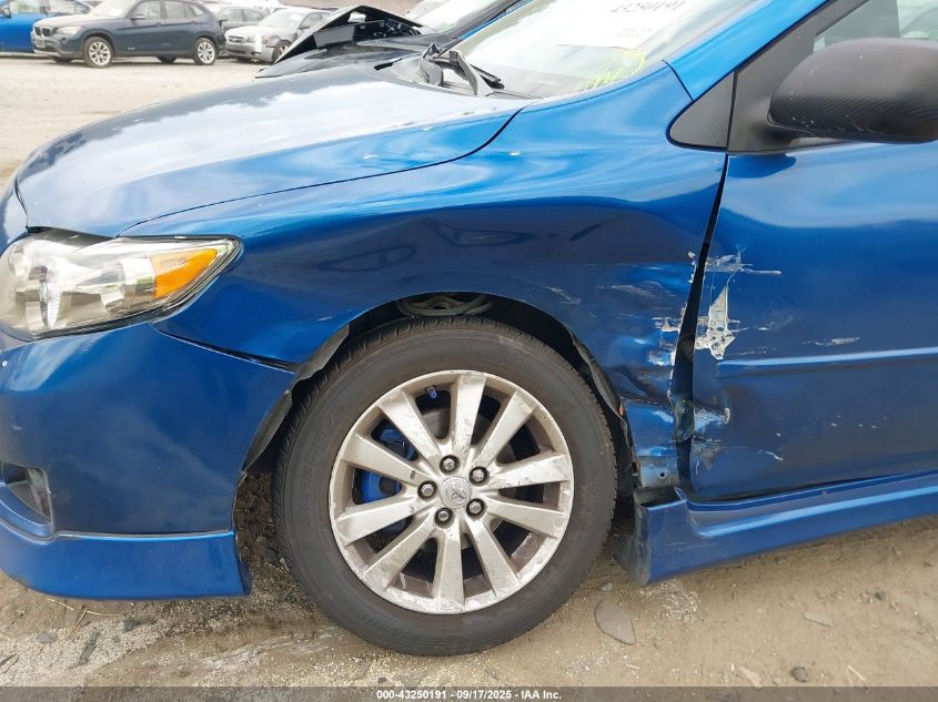 2010 Toyota Corolla S VIN: 2T1BU4EE1AC375654 Lot: 43250191