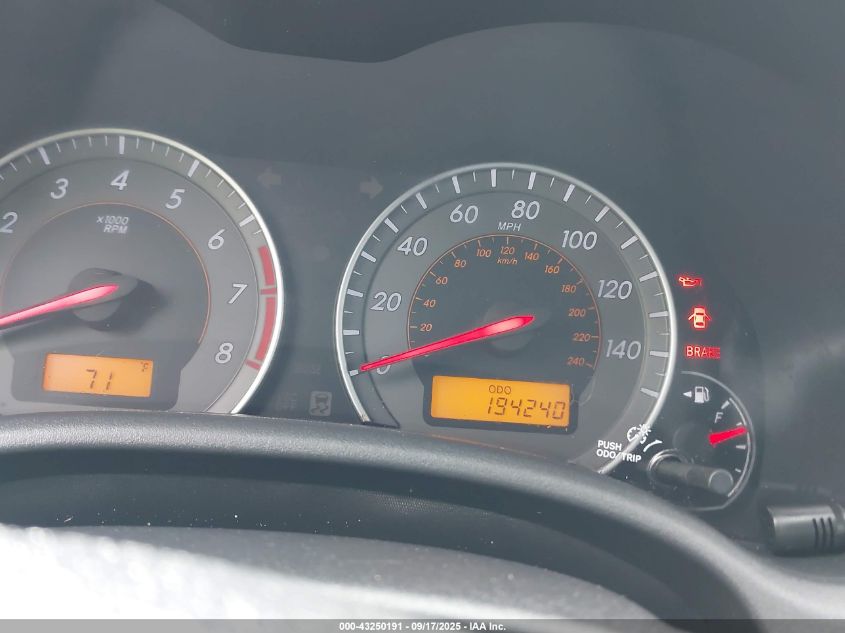 2010 Toyota Corolla S VIN: 2T1BU4EE1AC375654 Lot: 43250191