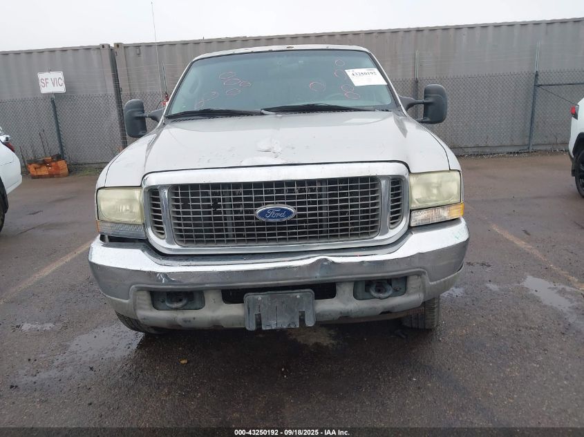 2004 Ford Excursion Xls/Xlt VIN: 1FMNU41L04EB33873 Lot: 43250192