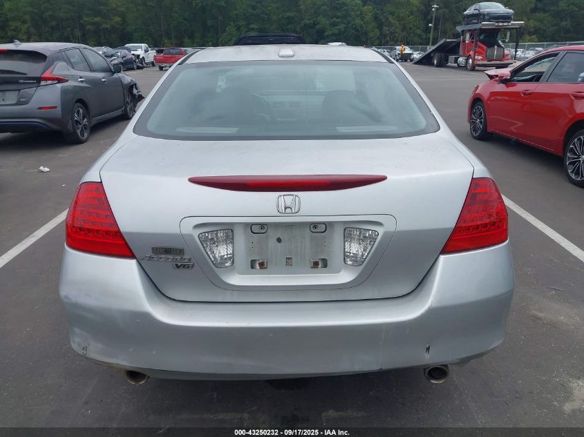 2006 Honda Accord Sdn Ex-L V6 VIN: 1HGCM66596A067921 Lot: 43250232