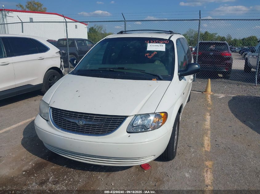 2002 Chrysler Town & Country Ex VIN: 2C4GP74L02R711309 Lot: 43250240